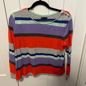 Gap striped top size xl